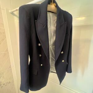 Navy Zara Blazer